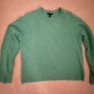 Vintage J. Crew Women's 100% Wool Crewneck Sweater